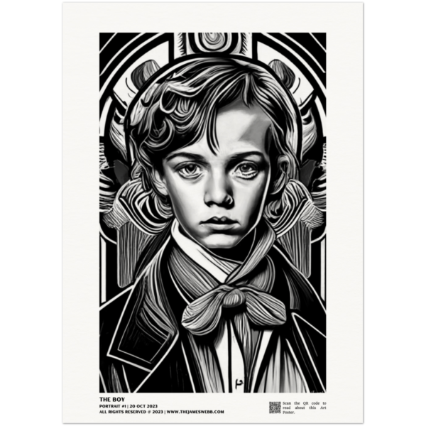 The Boy - Wall art print | framed art print