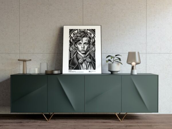 The Boy - Framed art print | wall art prints